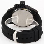 Jollynova Men's Watch with Silicone Band (Black 5cm Dial) - CUR019