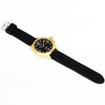 Jollynova Men's Watch and Silicone Band (Black 5.7cm Dial) - CUR043