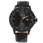 Jollynova Men's Watch with Leather Band (Shadow 5.3cm Dial) - CUR024