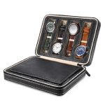 Jollynova PU Leather 8 Grids Watch Box - CUR WB1002